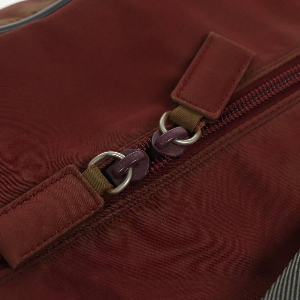 PRADA Sports Boston Bag Nylon Red - Picture 10 of 16
